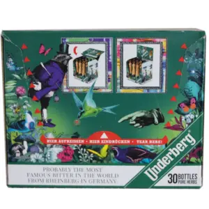 Underberg 0.02 Liter 44% ( Box mit 30 kleinen 0,02 Liter Fläschchen).