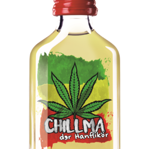 CHILLMA  Der Hanflikör 0,02 Liter und 17 % Vol. (im 9er Pack)