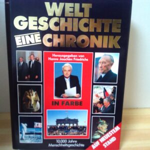 Welt Geschichte Eine Chronik