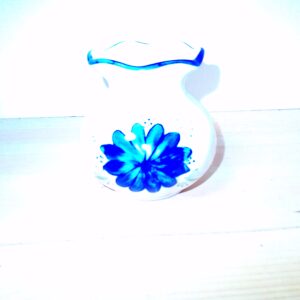 Kleine Blau Weiße Porzellan Wase