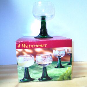 Set mit 4 Weinkelchen