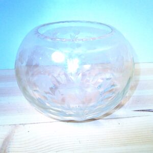 Großes Kristallglas Teelicht