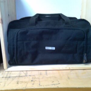 Große Dunkelblaue Nylon Reisetasche