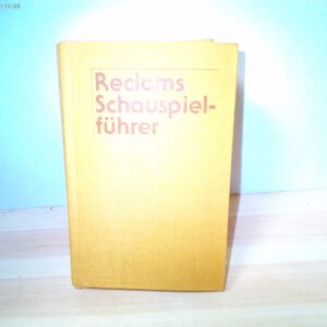 Reclams Schauspielführer