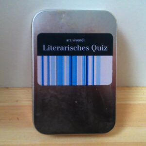 Ein Literarisches Quizspiel in Metallbox