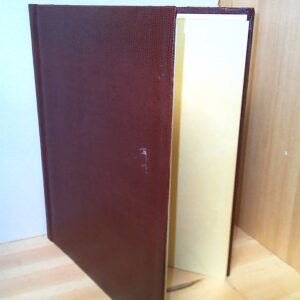 Ordner-in-Leder-gebunden