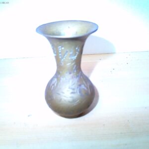 Kleine Gemusterte Zinnwase