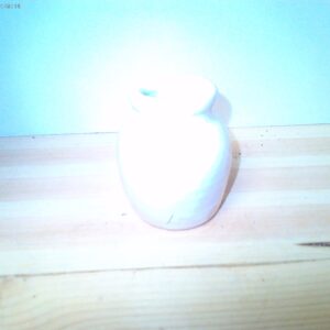 Kleine Weiße Porzellanwase