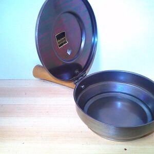 Wokpfanne mit Klappdeckel