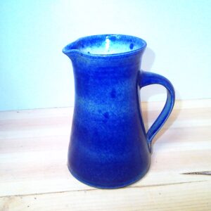 Blau Glasierte Keramikkaraffe