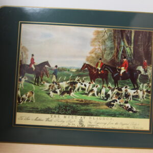 Kunstdruck Szene einer Treibjagt in England