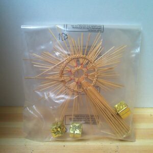 Geflochtener Strohstern ( Baumschmuck Kerb Ostern Weihnachten)