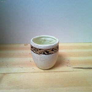 Kleiner Blumentopf mit Rand Motiv