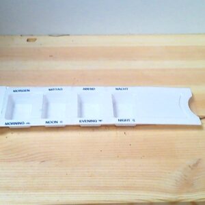 Tabletten Rationierungsbox für eine Woche