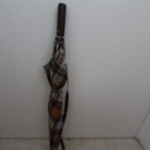 Bunt Karogemusterter Regenschirm