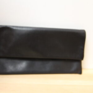Großer schwarzer Leder Geldbeutel ( z.B. Gastronomie)