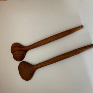 Salatbesteck aus Holz – 2-teilig