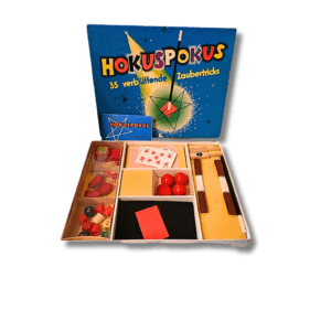 Hokuspokus Zauberkasten mit 35 Tricks – Vintage