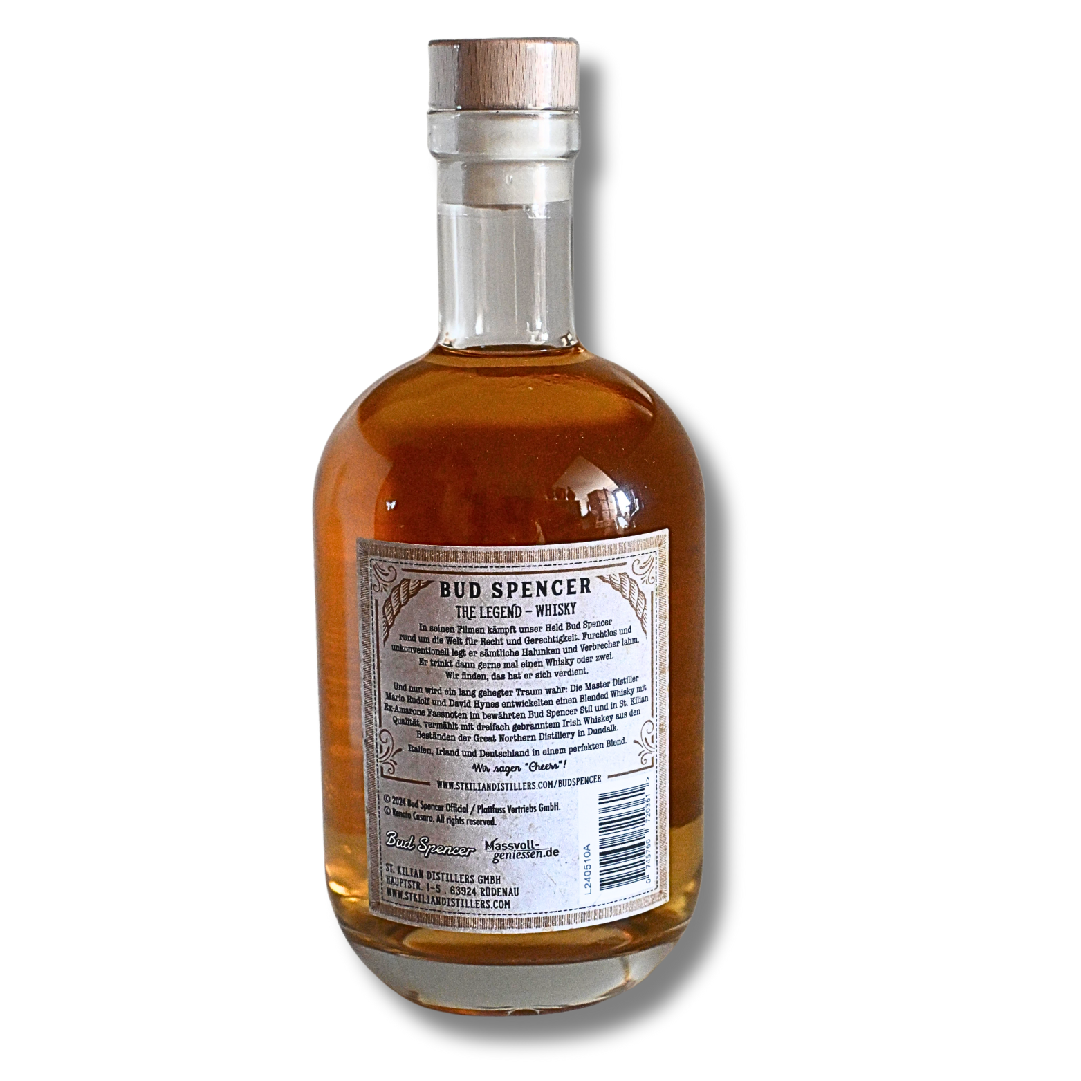 Bud Spencer The Legend Whisky 0,7 Liter 46 % Vol. – Bild 2