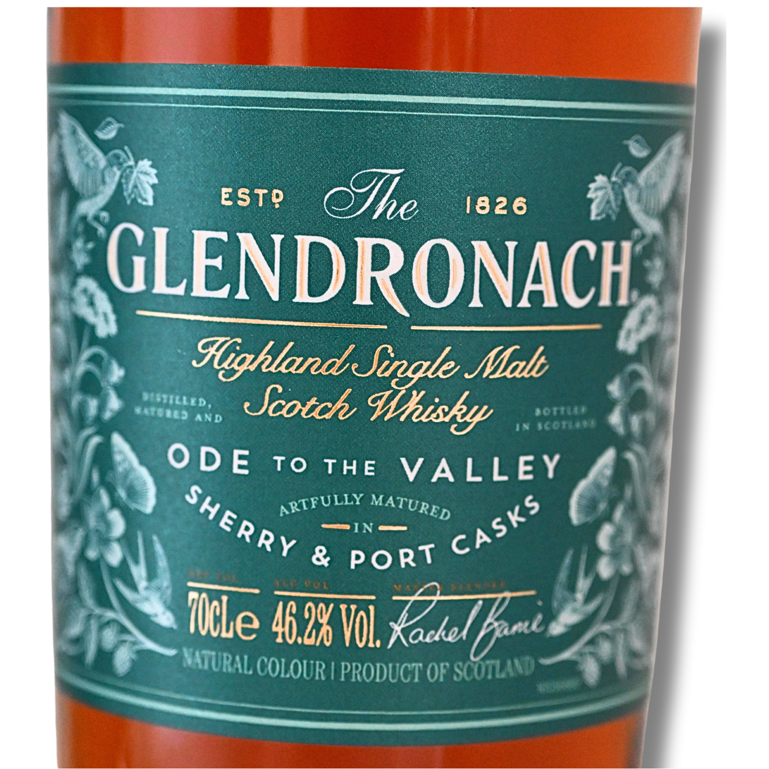 Glendronach Ode to the Valley Port mit 0,7 Liter und 46,2 % Vol. – Bild 5