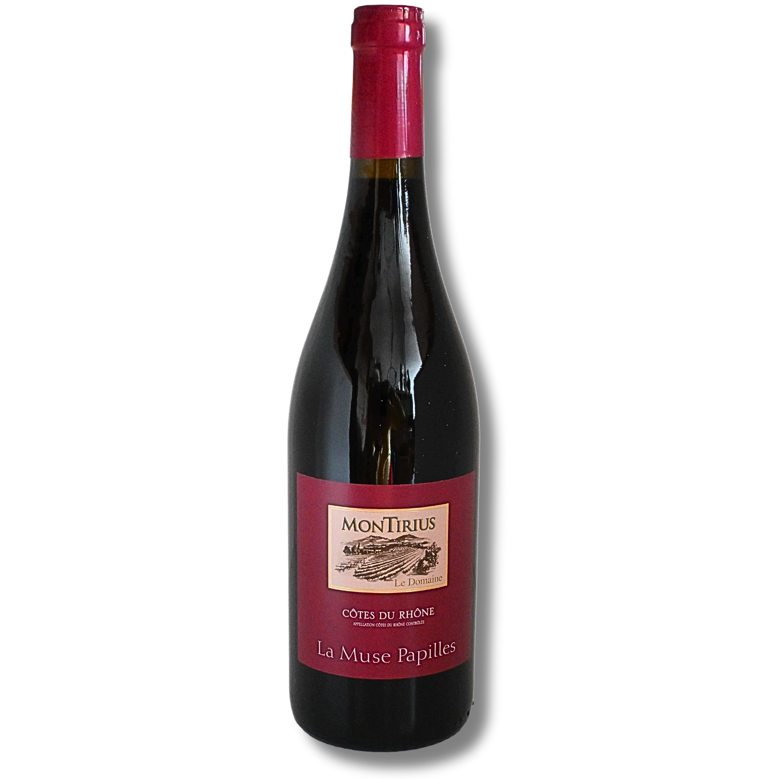 Montirius La Muse Papilles Red 2022 mit 0,75 Liter und 14 % Vol.