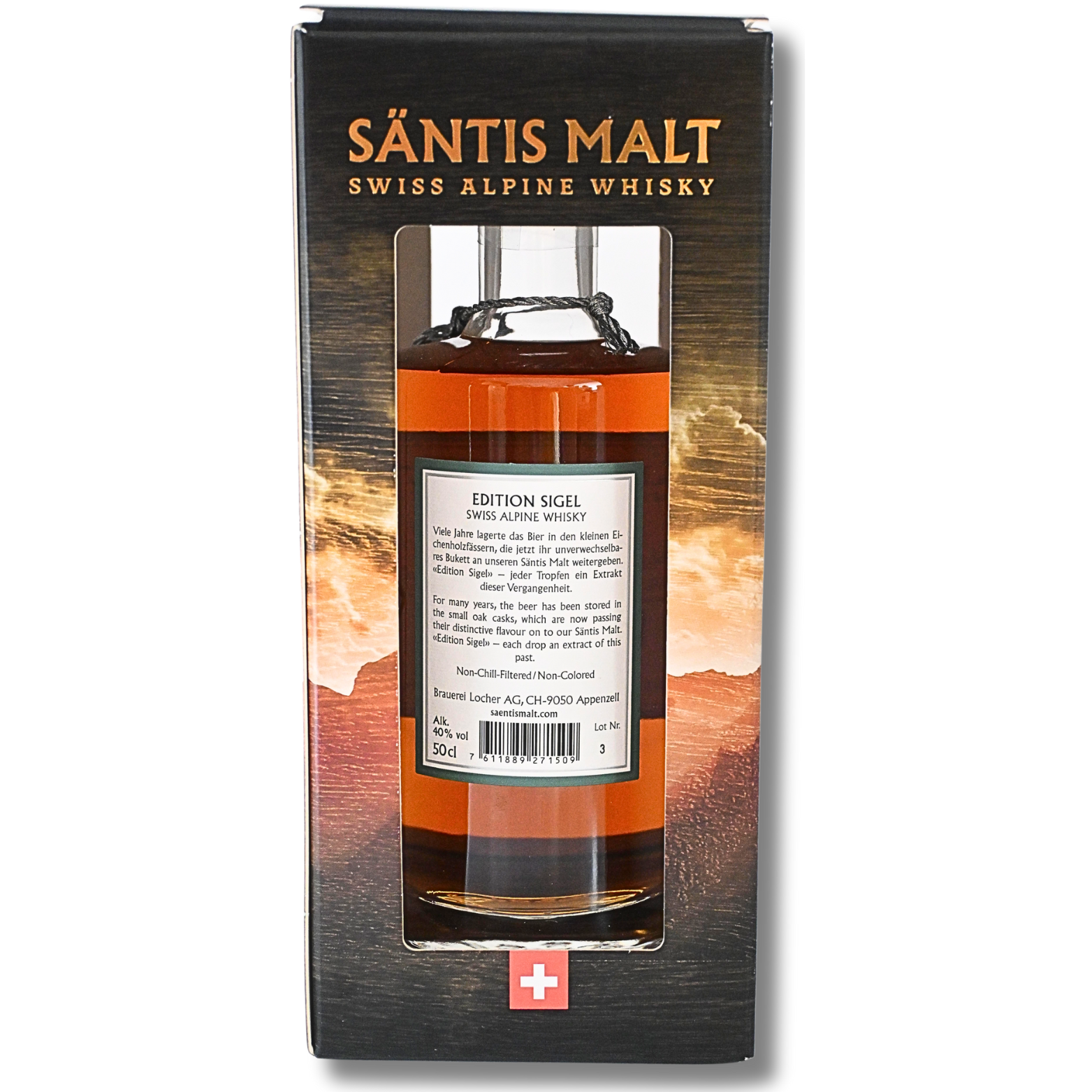 Säntis Malt Edition Sigel Whisky 0,5 Liter 40 % Vol. – Bild 7