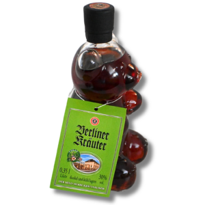 Bärliner Kräuter in der Bärenflasche 0,35 Liter 30 % Vol.