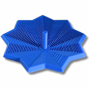 Fidget Stern – Motorik- und Stressabbau-Spielzeug aus PLA (Polylactid) Blau