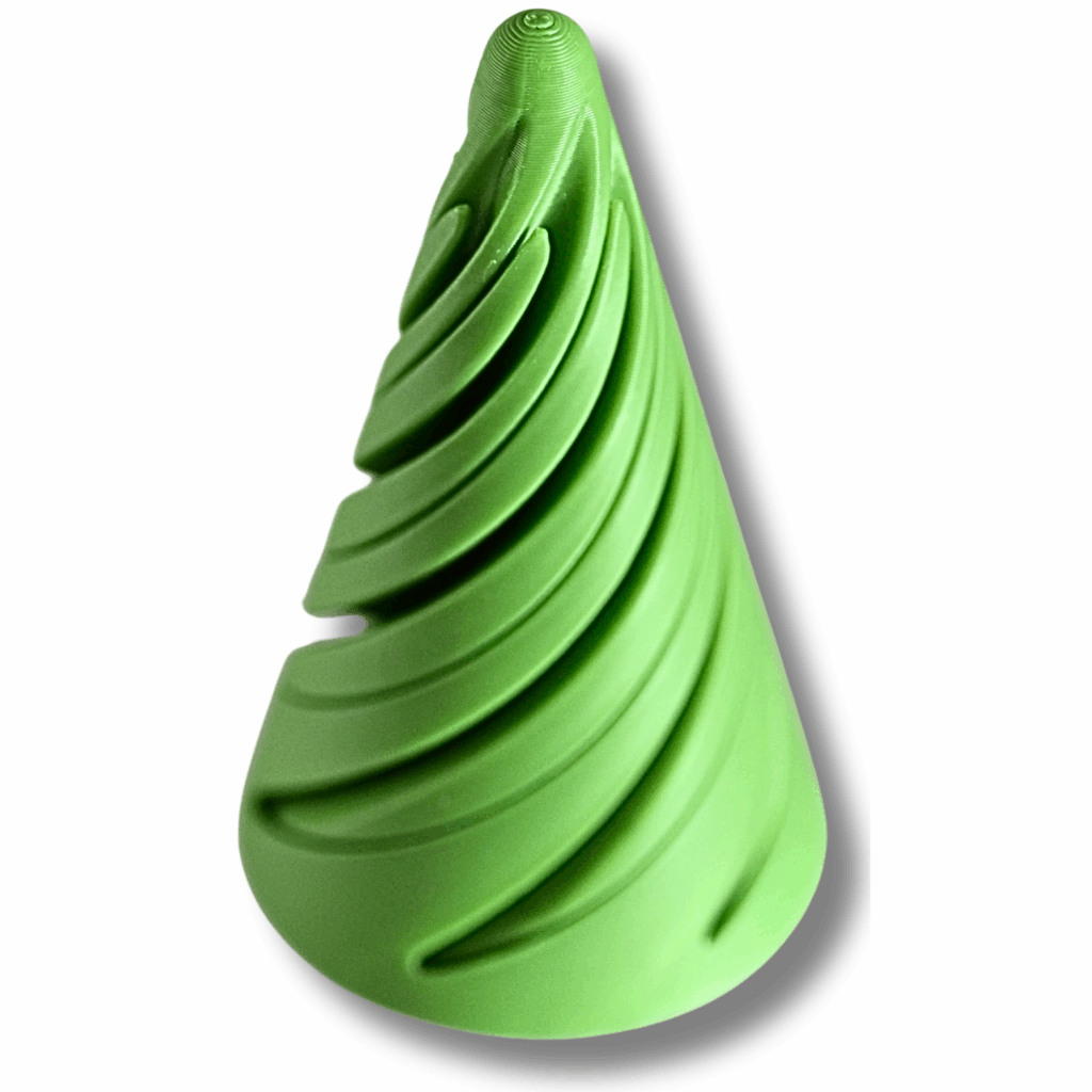 Fidget Spiral – Grün-Grün aus PLA