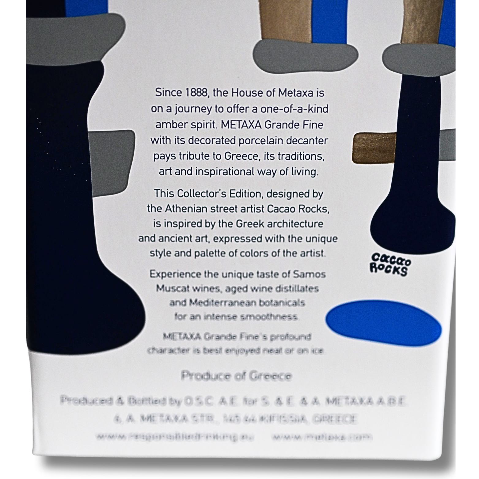 Metaxa Grande Collector´s Edition 0,7 Liter und 40 % Vol. – Bild 4