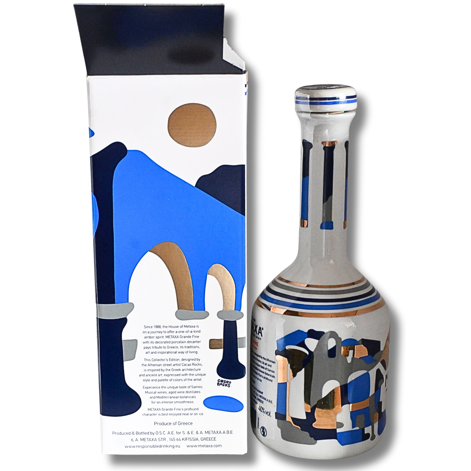 Metaxa Grande Collector´s Edition 0,7 Liter und 40 % Vol. – Bild 3