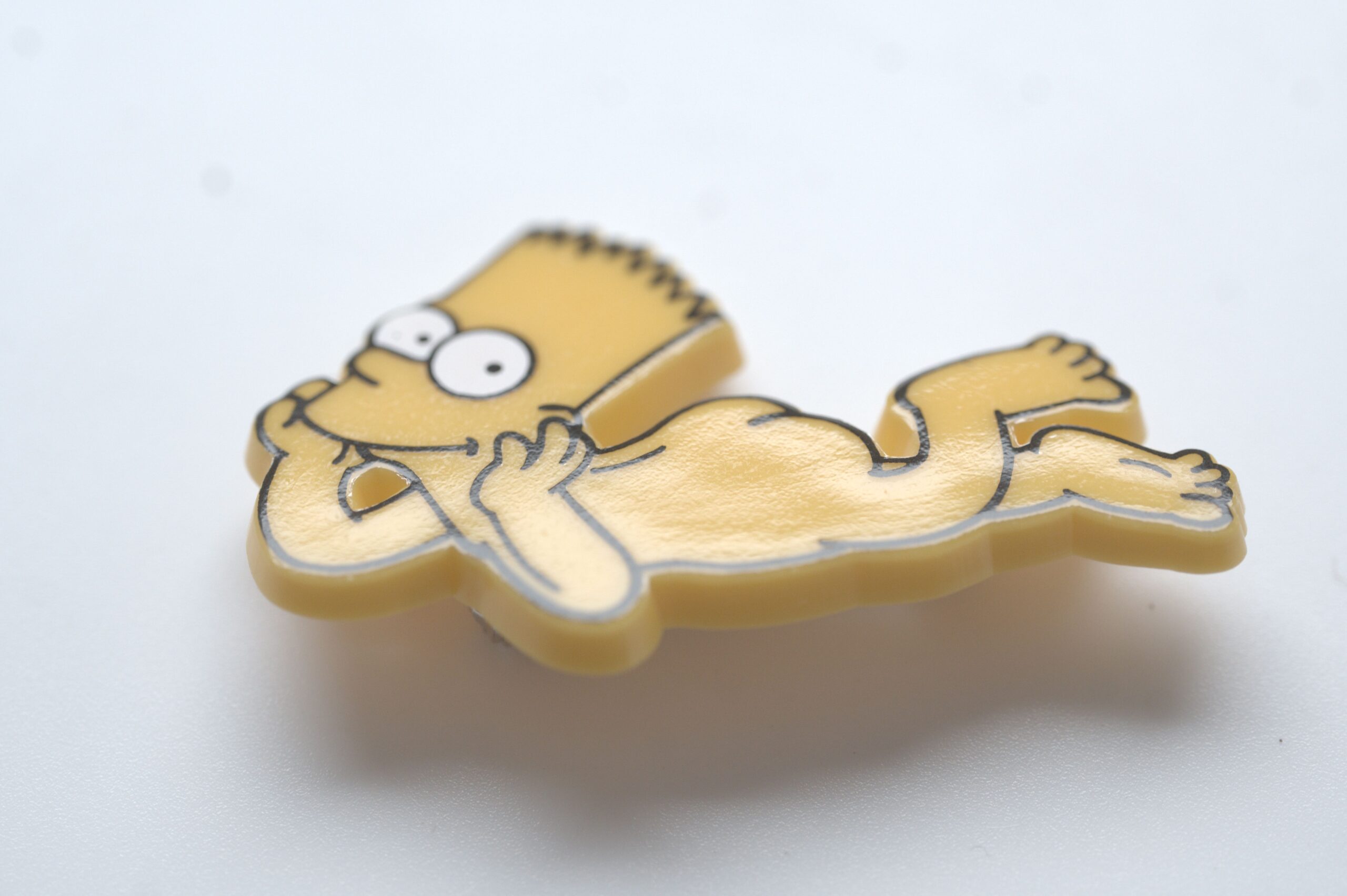 Bart Simpson Broschen Set (4 Motive) – Cartoon-Pins – Neu – Bild 4
