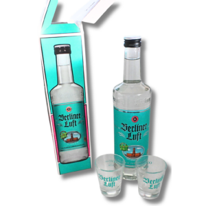 Pfefferminz Likör Geschenkset 0,7 Liter und 18 % Vol. 10,00€