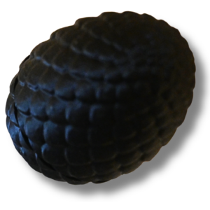 Kleiner Zapfen Aufschraubbar Schwarz