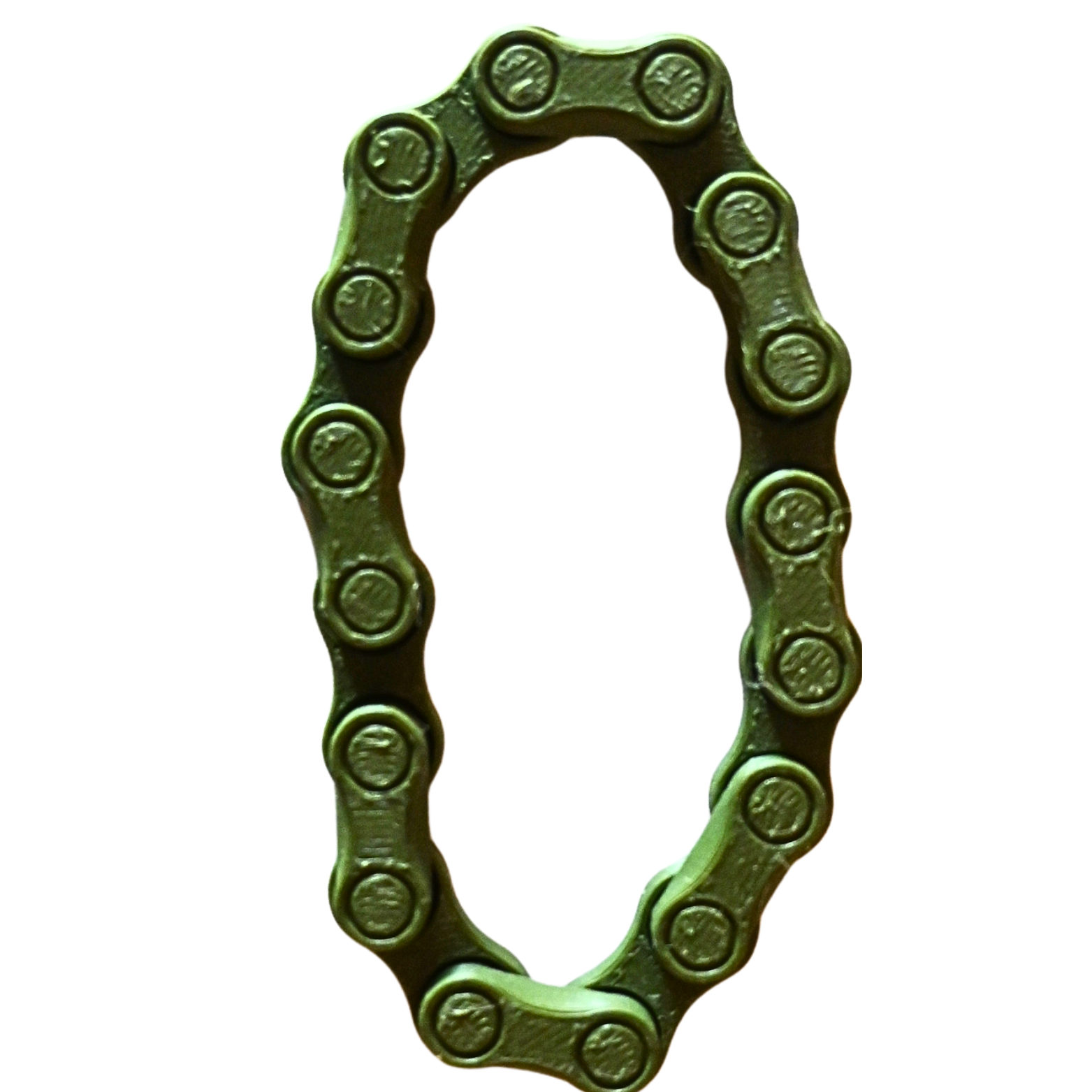 Fidget Kette – 3D-Druck Anti-Stress-Spielzeug, flexibel, grün, sensorisch