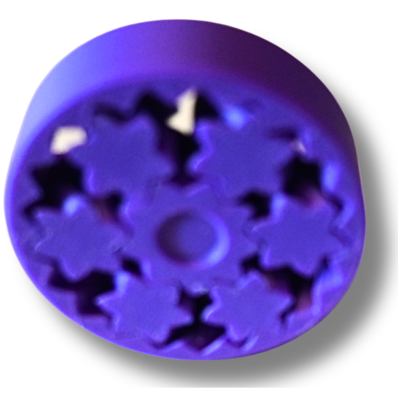 Fidget Zahnrad Lila Klein – Bild 2