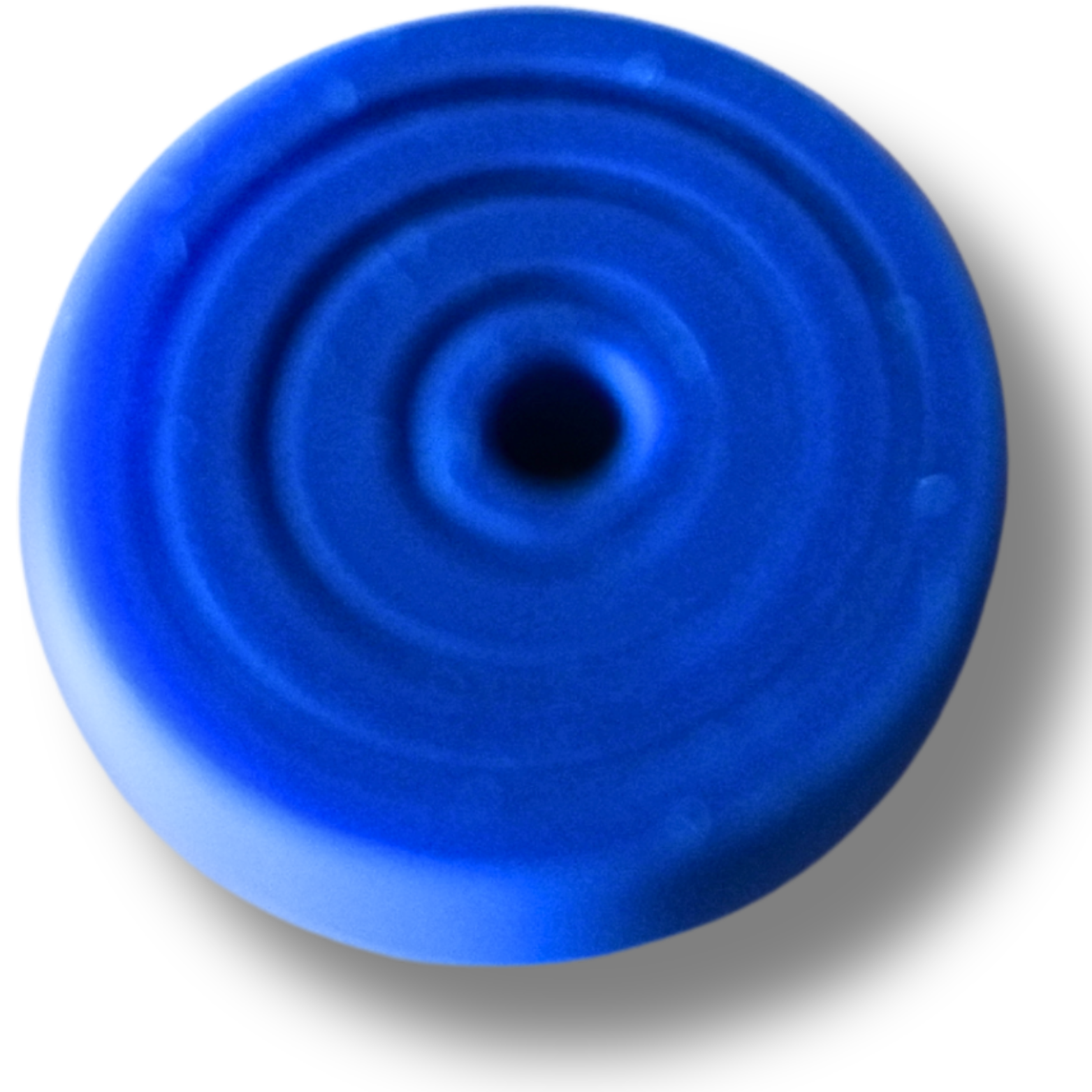 Fidget Spiralring Blau Klein