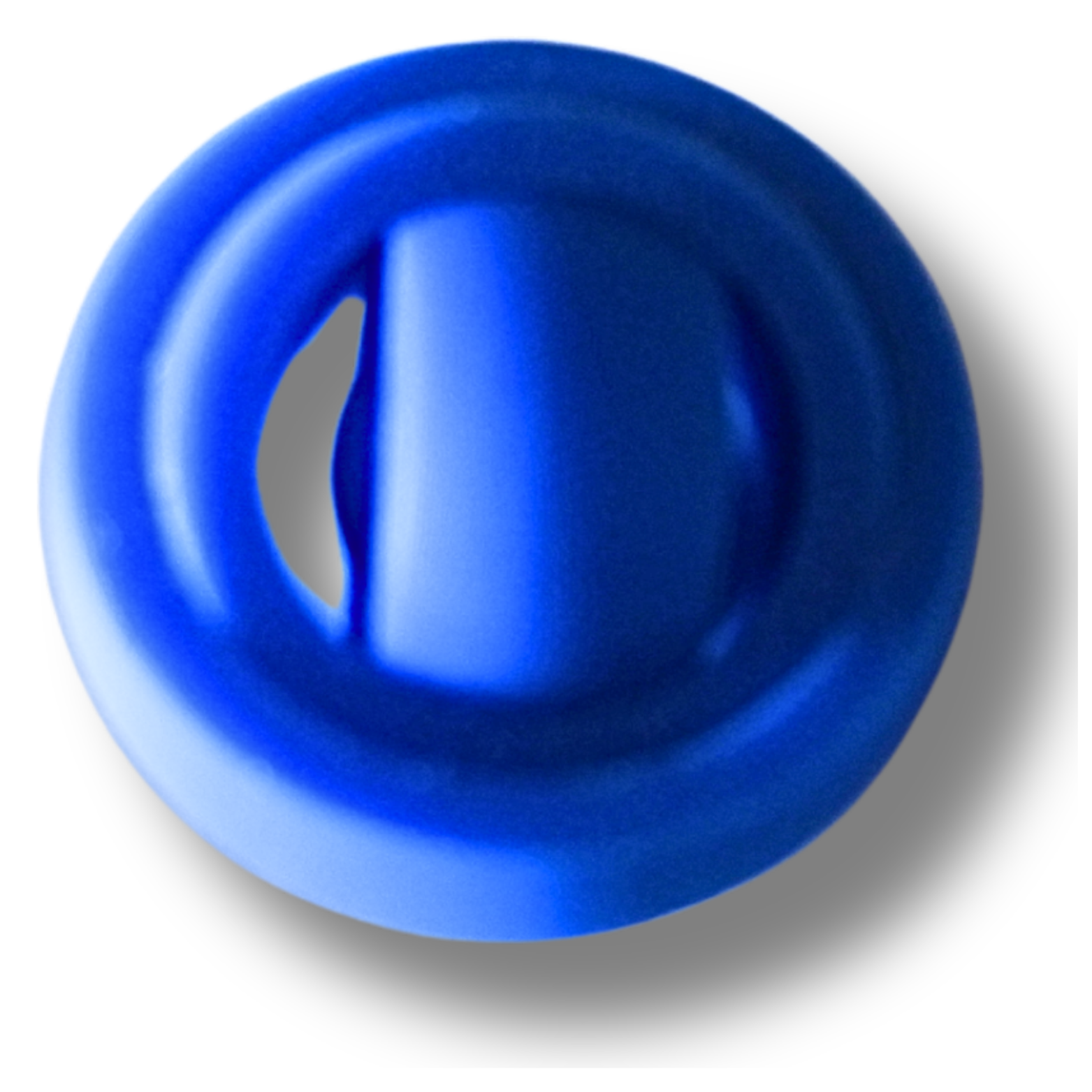 Fidget Spiralring Blau Klein – Bild 2