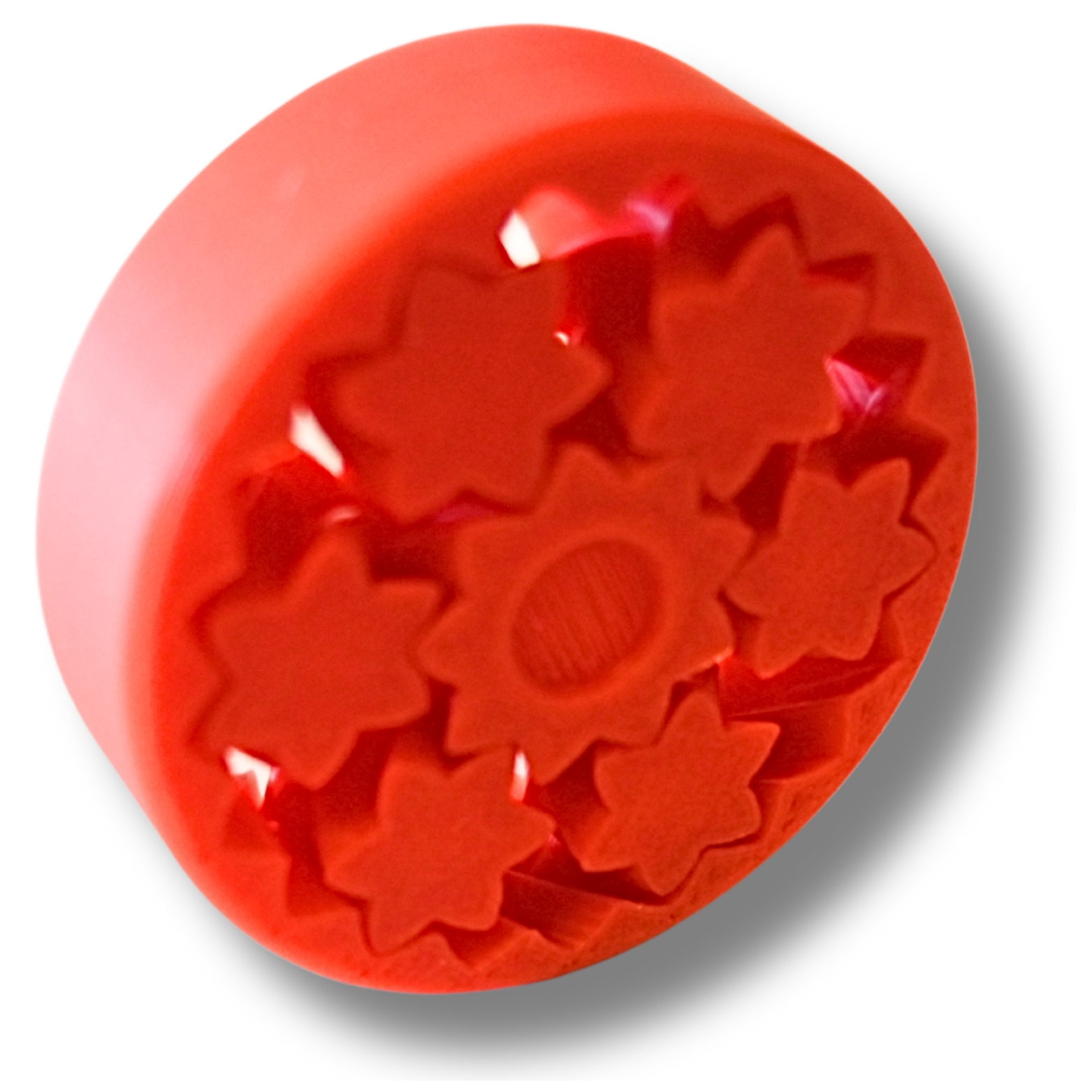 Fidget Zahnrad Orange Klein – Bild 3