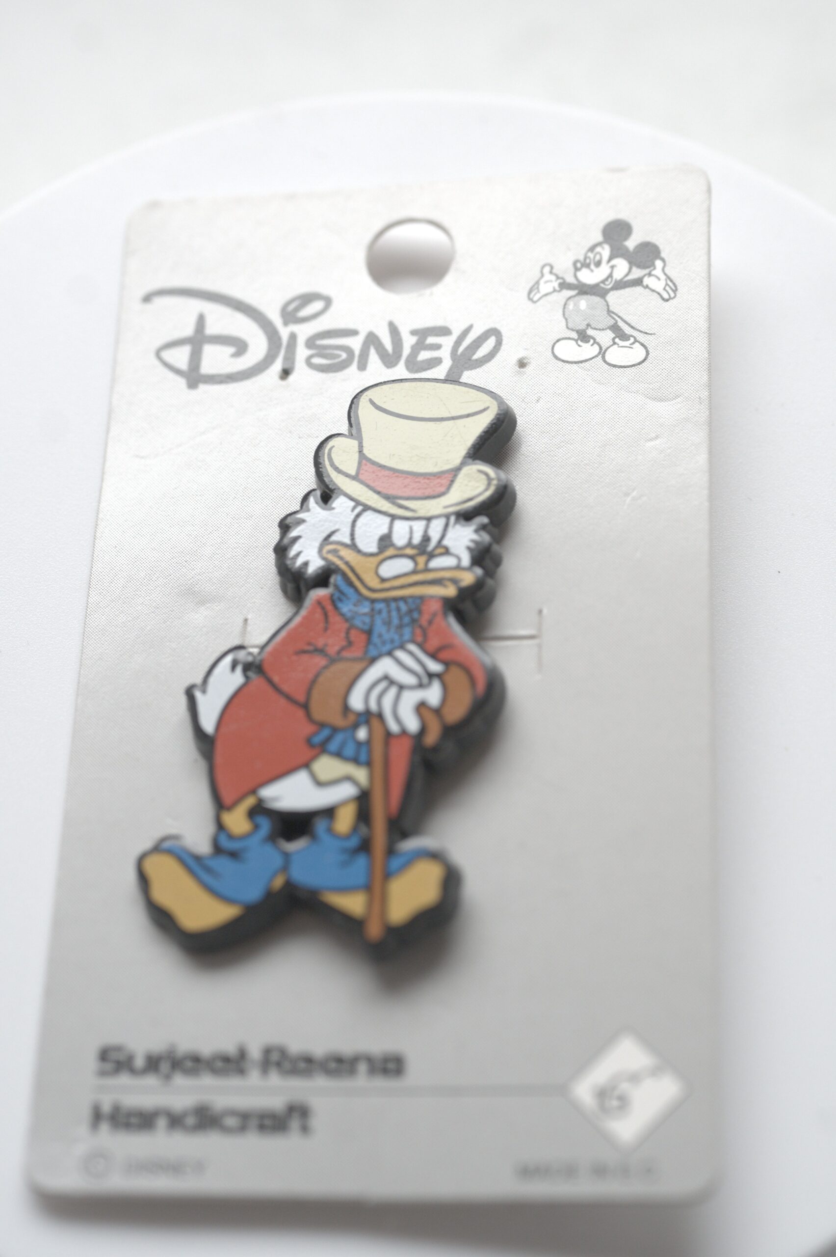 Disney Dagobert Duck Brosche – Klassische Sammler-Anstecknadel