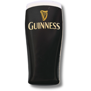 Guinness Bierglas Ansteckpin – Stout Pint Glas Motiv