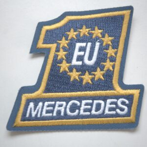 Mercedes EU Aufnäher – gesticktes Logo-Patch