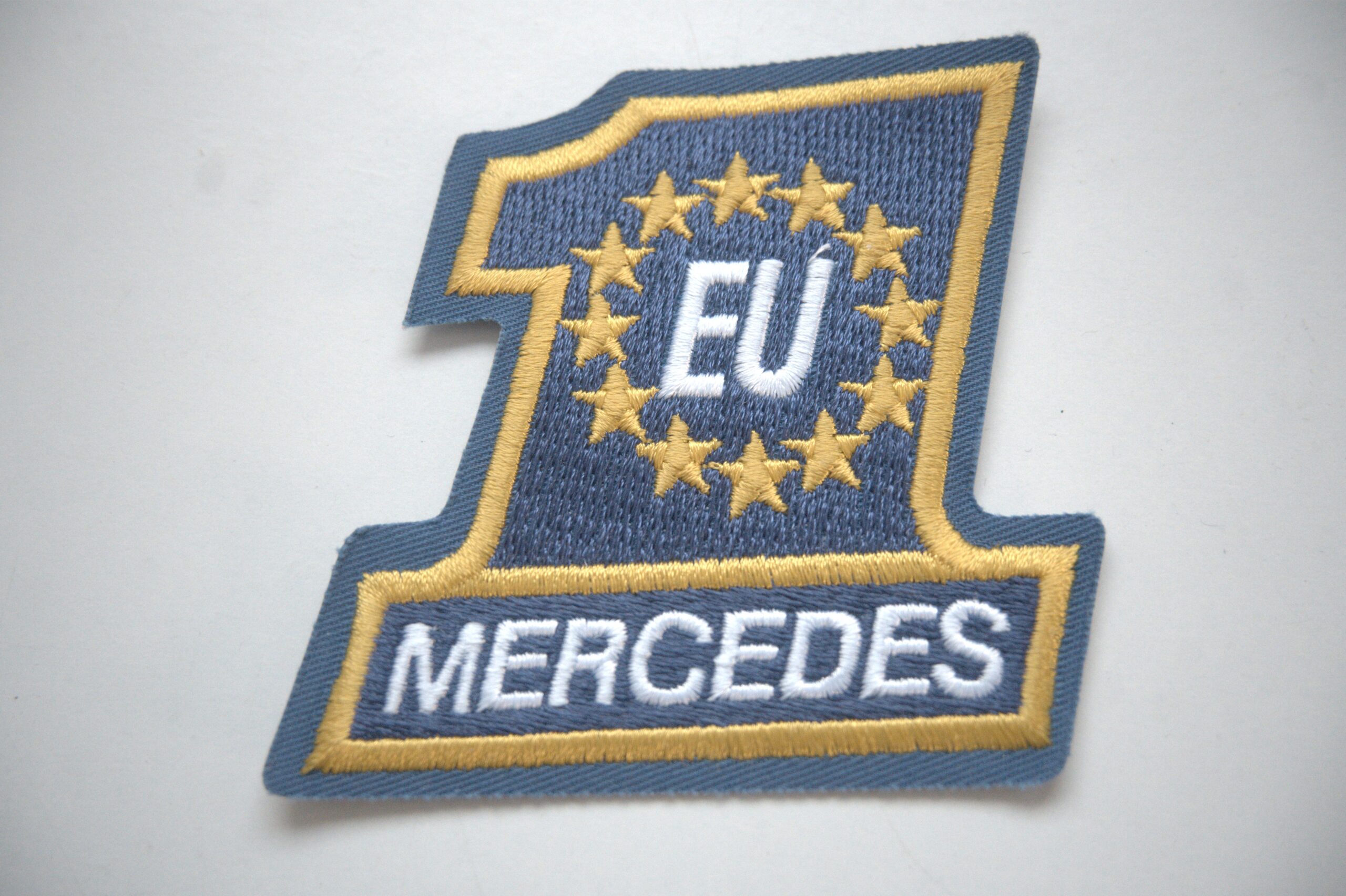 Mercedes EU Aufnäher – gesticktes Logo-Patch