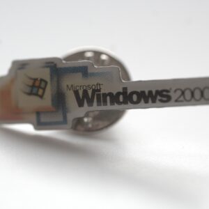 Microsoft Windows 2000 Pin – Original Werbe-Anstecker