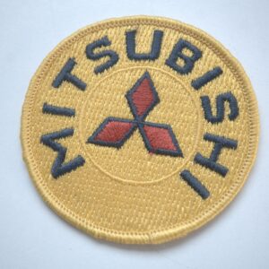 Mitsubishi Aufnäher – rundes Logo-Patch
