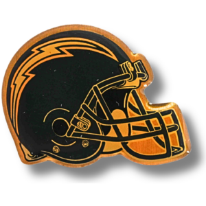 NFL Anstecknadel „Los Angeles Chargers“ – Football-Helm Design