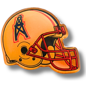 NFL Pin „Houston Oilers“ – Football-Helm Motiv