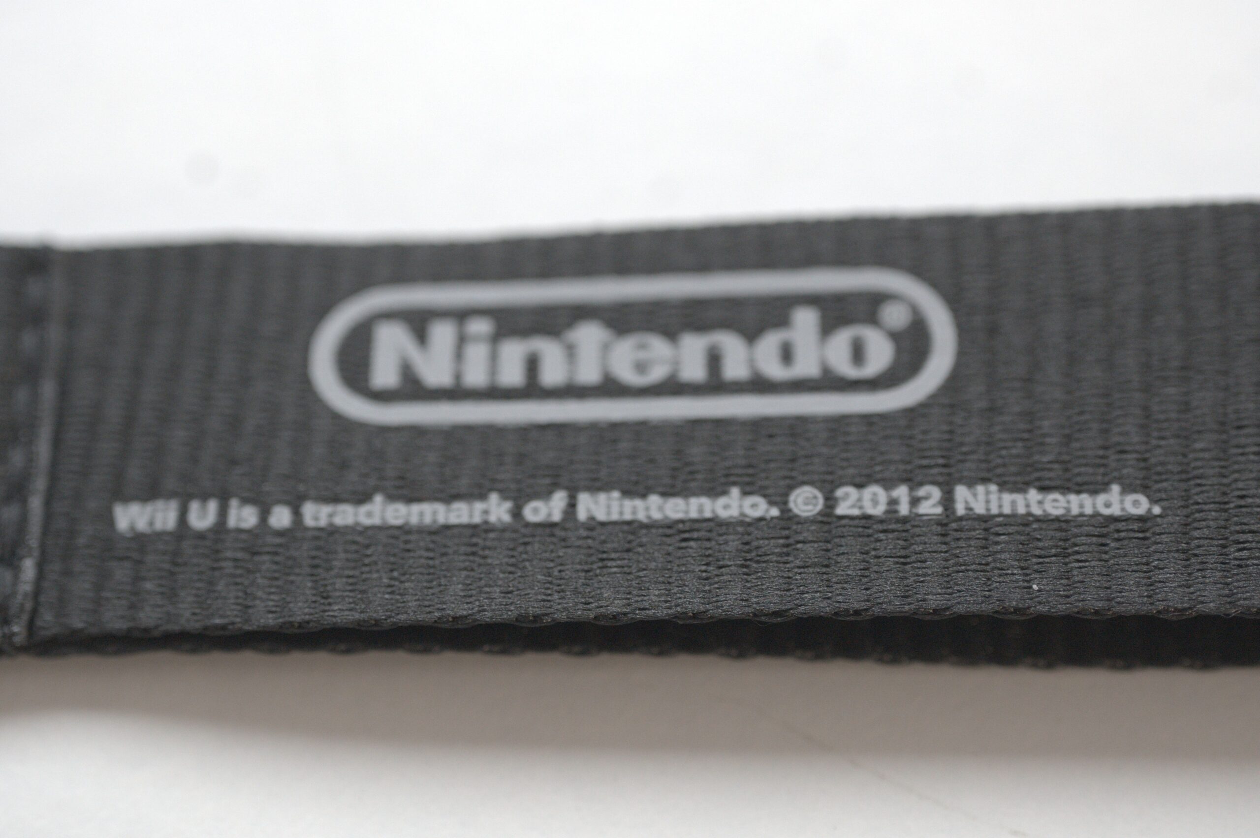 Nintendo Wii U Schlüsselanhänger – Original Merchandising – Schwarz – Bild 2