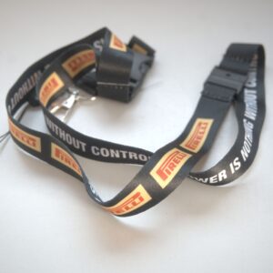 Pirelli Schlüsselband „Power is Nothing Without Control“ – schwarz