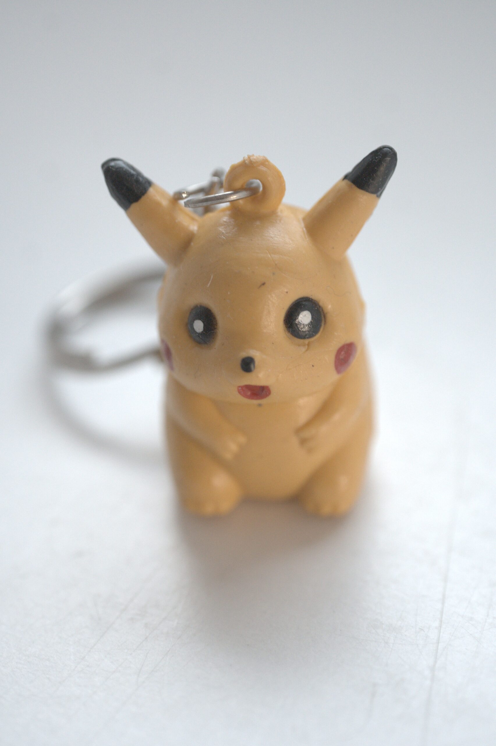 Pokémon Pikachu Schlüsselanhänger – 3D-Figur – Gelb